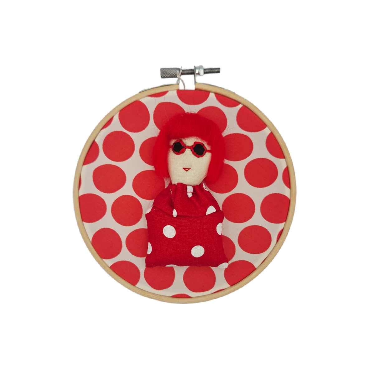 Mini Quadro - Tributo a Yayoi Kusama