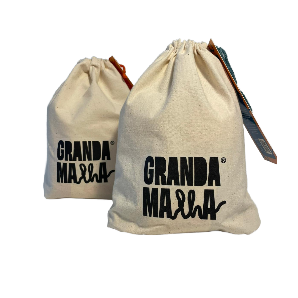 Kit de tricot Granda Malha - Azul