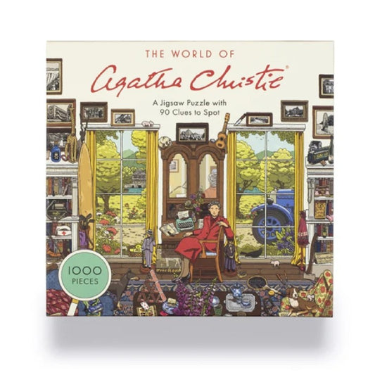 Puzzle 1000 peças - The world of Agatha Christie