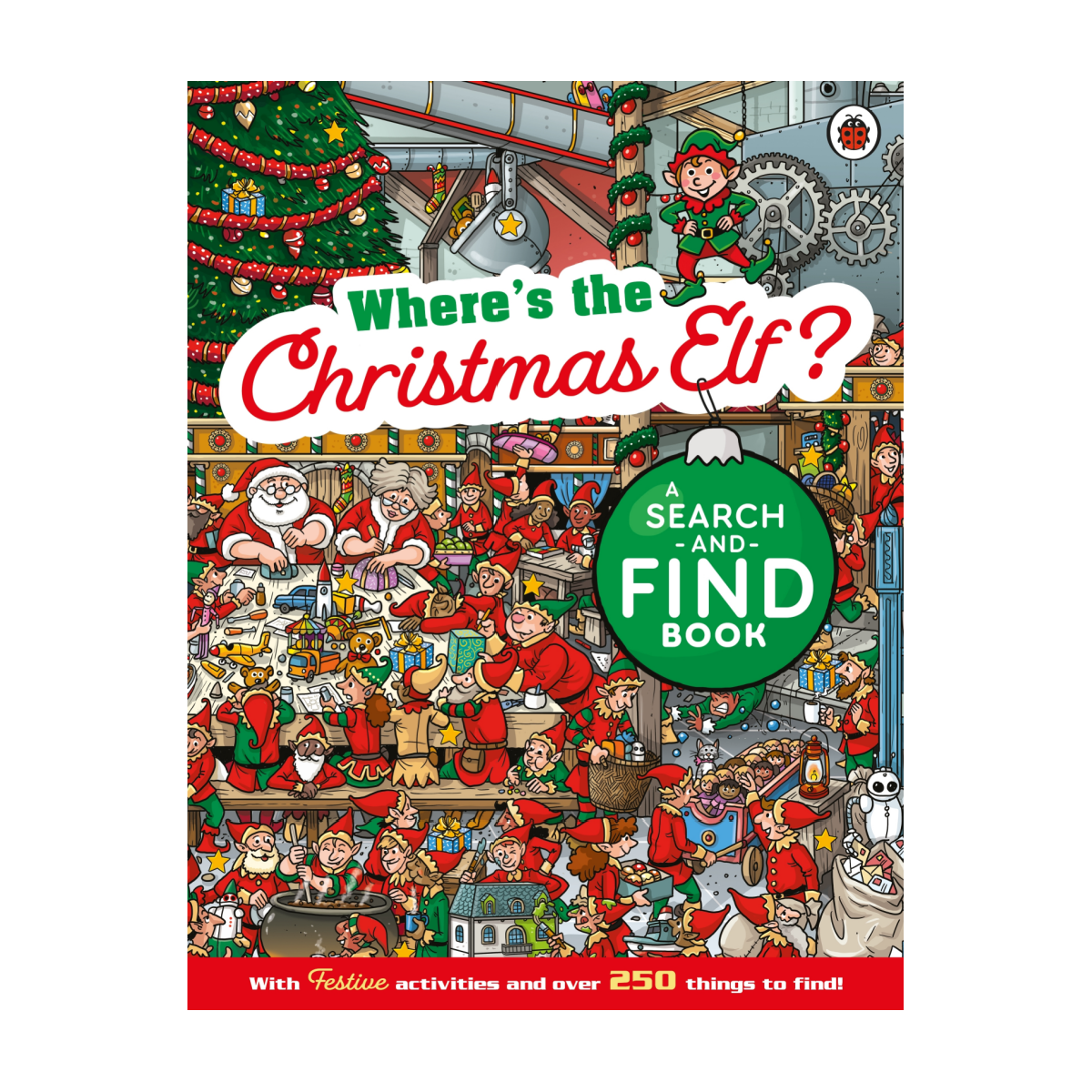 Where's the Christmas Elf? A Search-and-Find Book