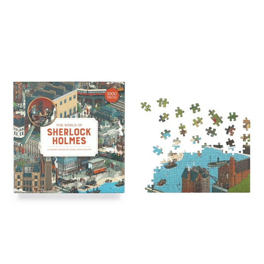 Puzzle 1000 peças - The world of Sherlock Holmes