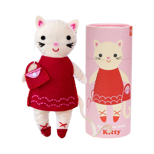 Kit de costura em feltro - Gato