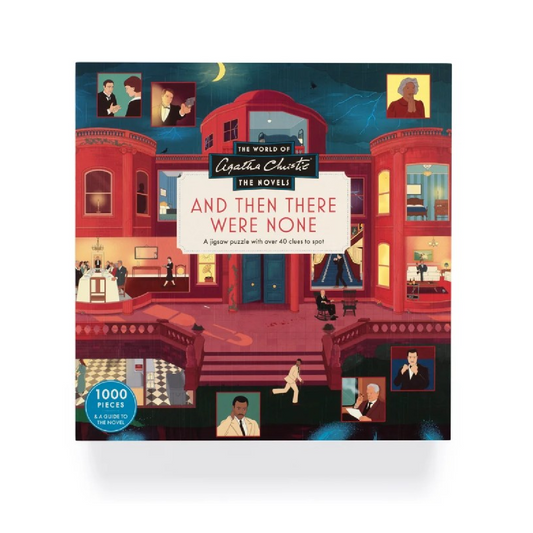 Puzzle 1000 peças - The world of Agatha Christie - And Then there were none