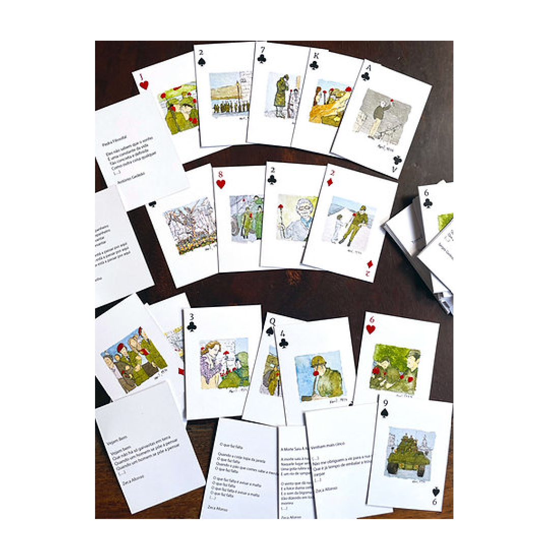 Memórias de Abril - Baralho de Cartas