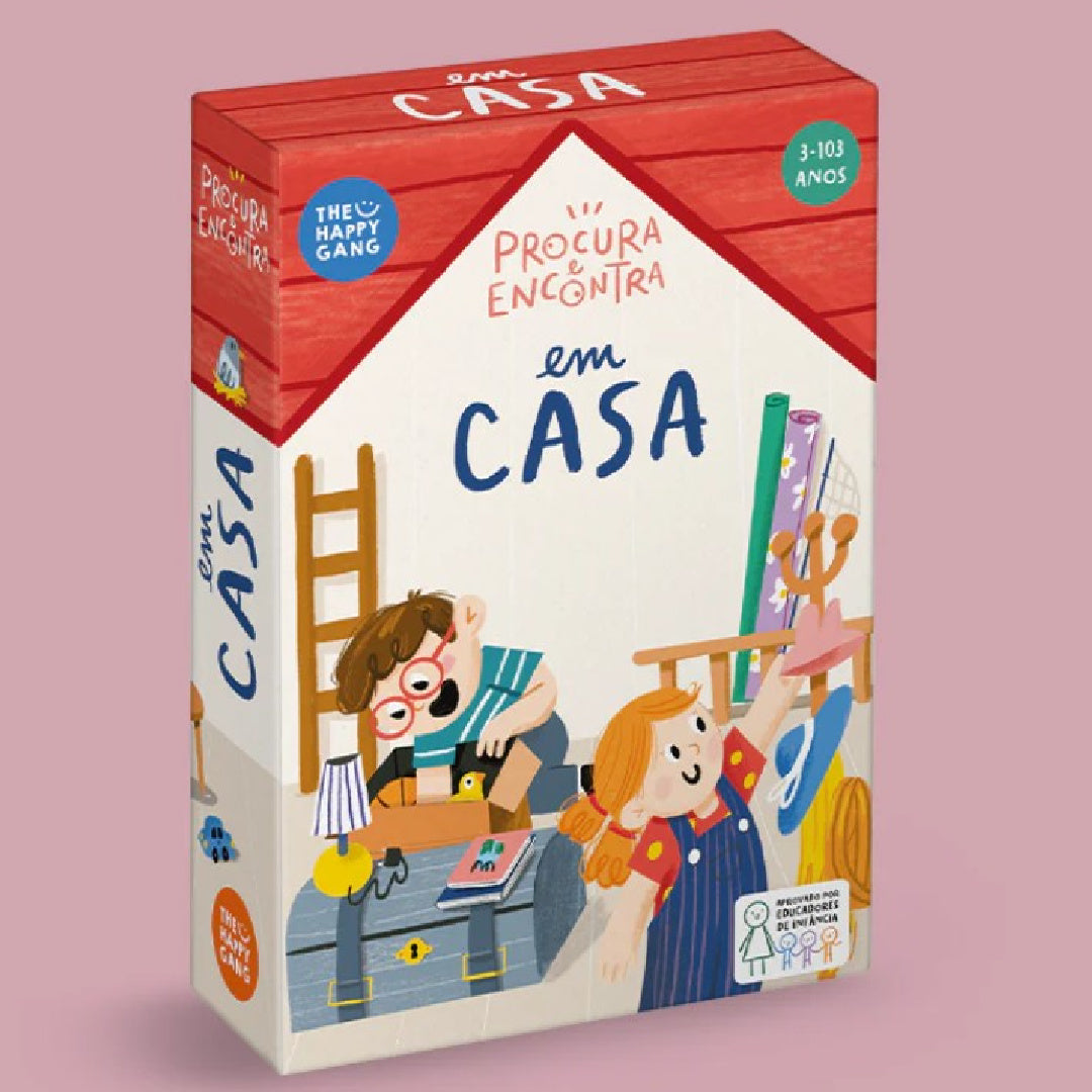 Jogo Procura e Encontra em Casa