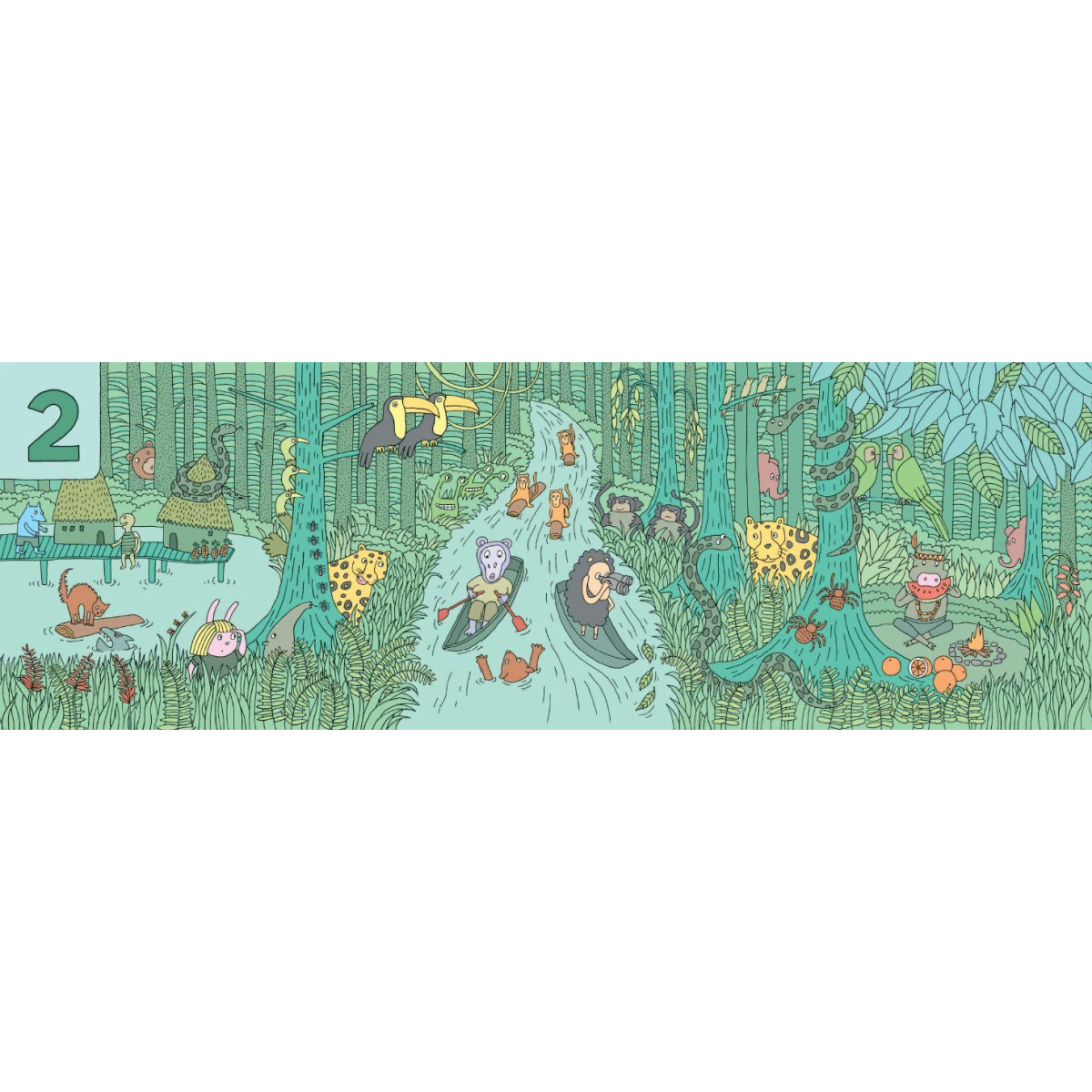 De olho nos números