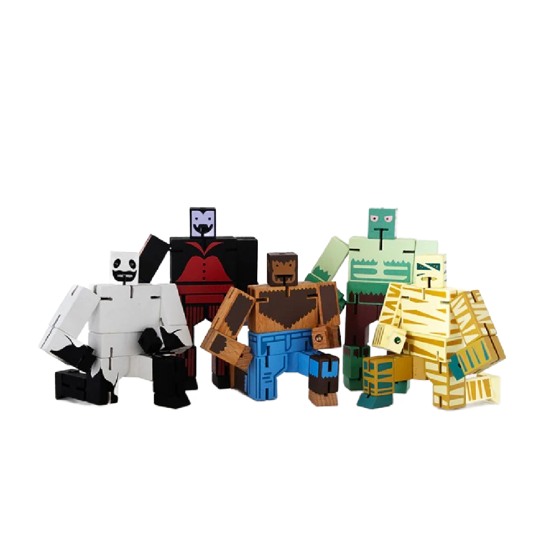 Robô de madeira - Micro Supernatural (várias opções)