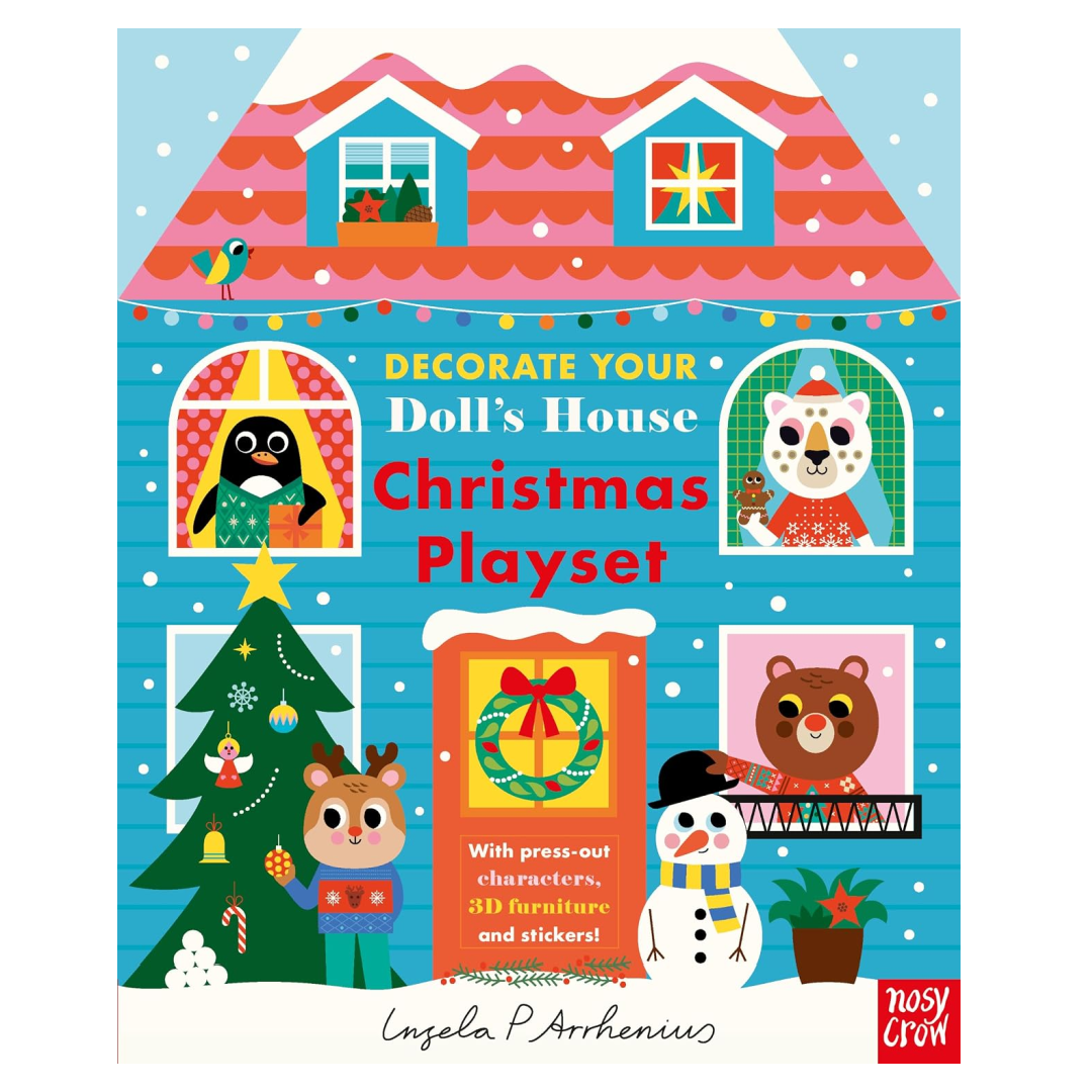EM BREVE Conjunto de decorações de Natal para a tua Casa de bonecas desdobrável - Fold-Out + Play