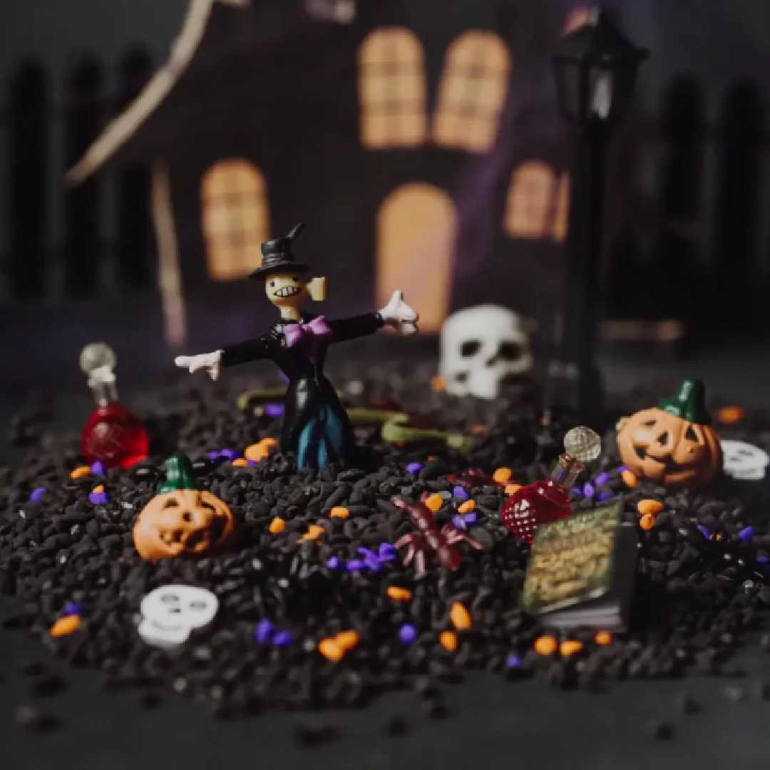 Garrafa Sensorial - Halloween