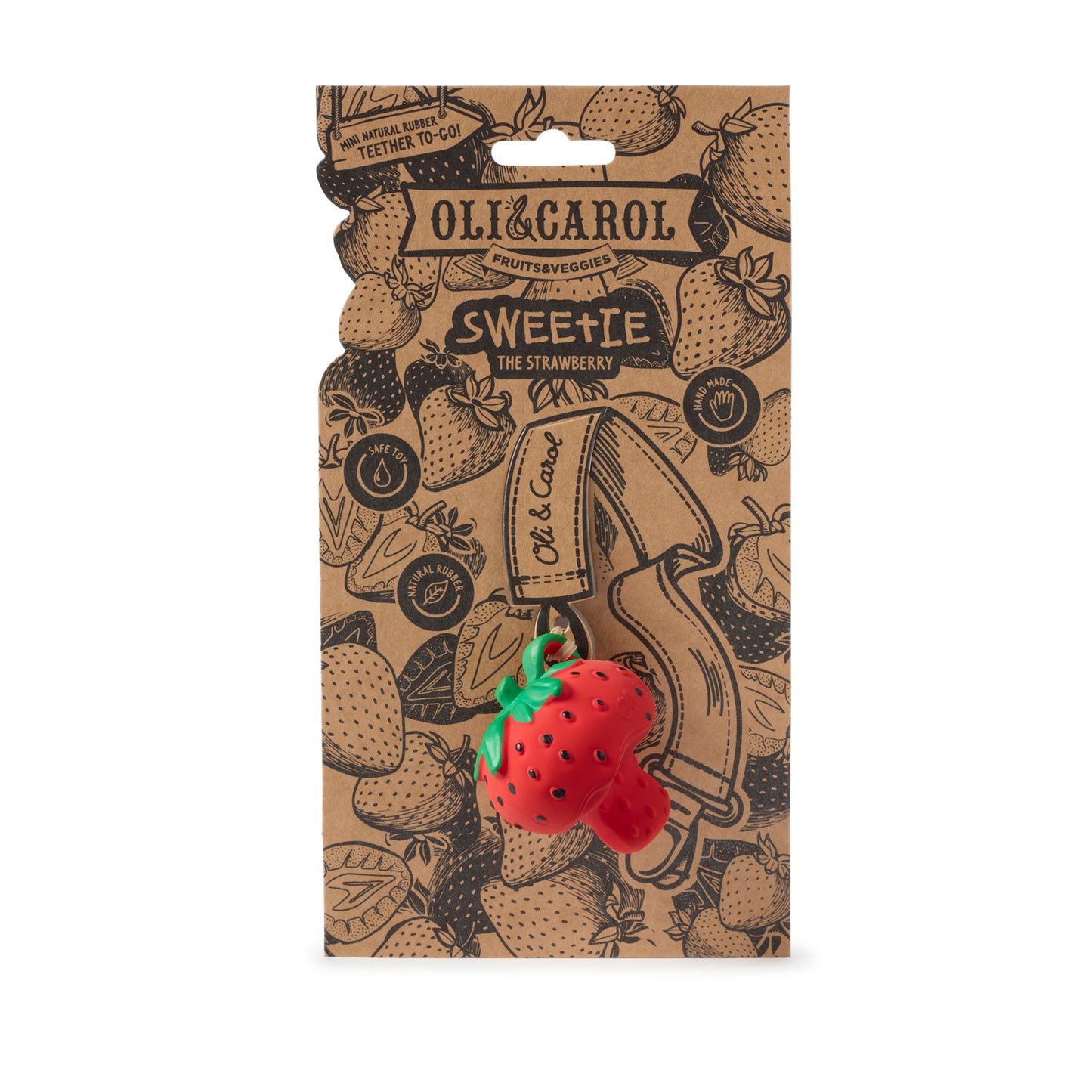 Mini mordedor - Sweetie the Strawberry