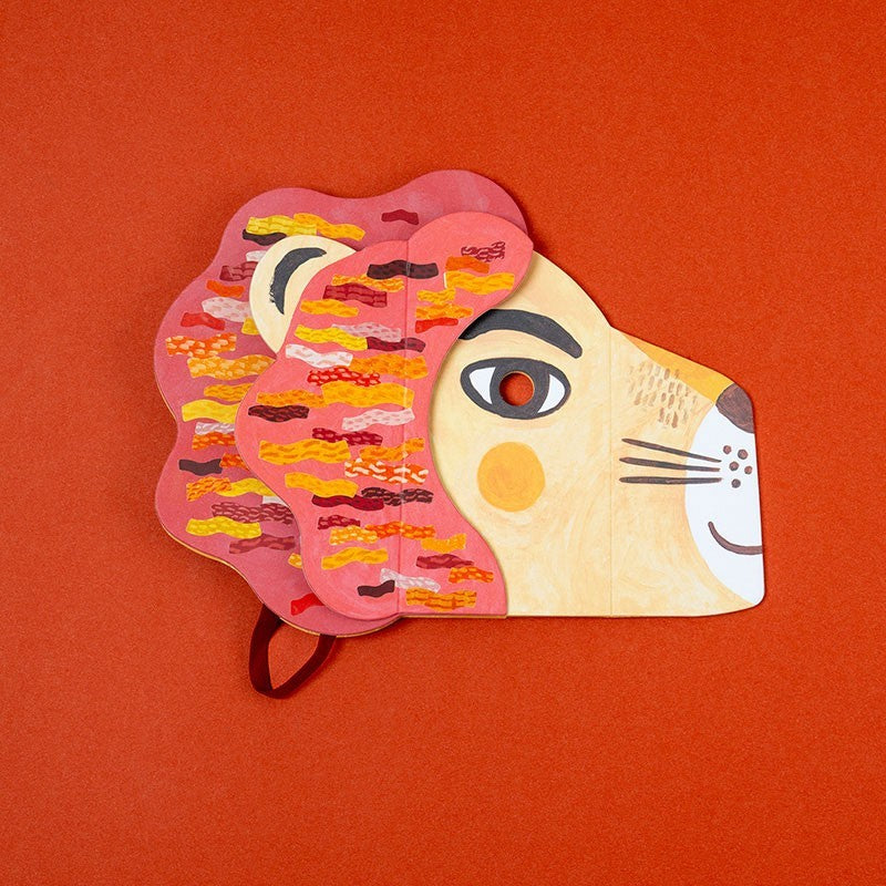 Mask and stickers - Be Wild! Lion!