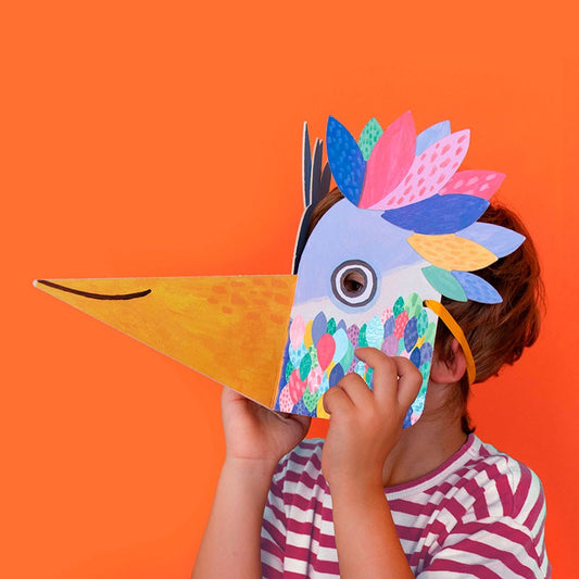 Mask and stickers - Be Wild! Bird!