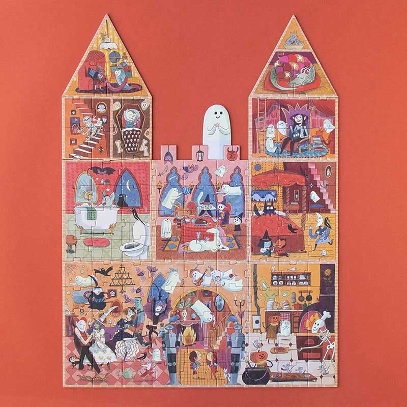 Puzzle 100 peças, Brilha no escuro - Enchanted