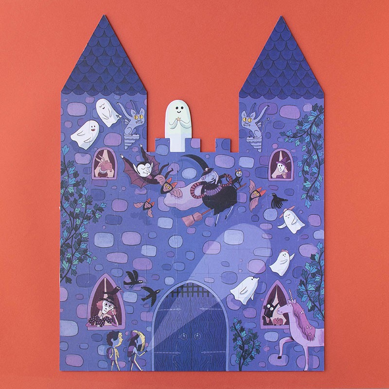 Puzzle 100 peças, Brilha no escuro - Enchanted