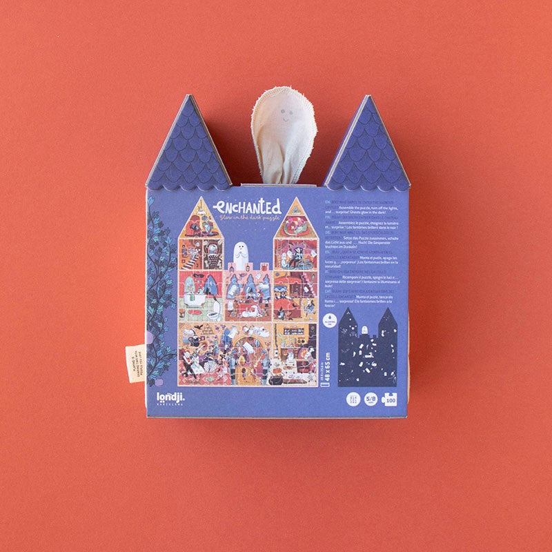 Puzzle 100 peças, Brilha no escuro - Enchanted