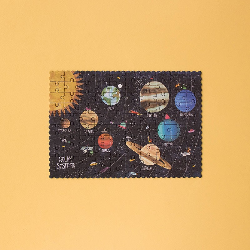 Puzzle 100 pieces - Discover The Planets, Pocket