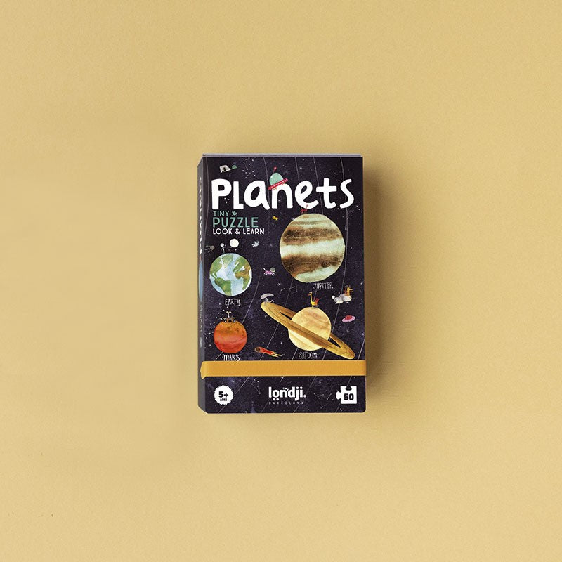 Puzzle mini 50 peças - Planetas