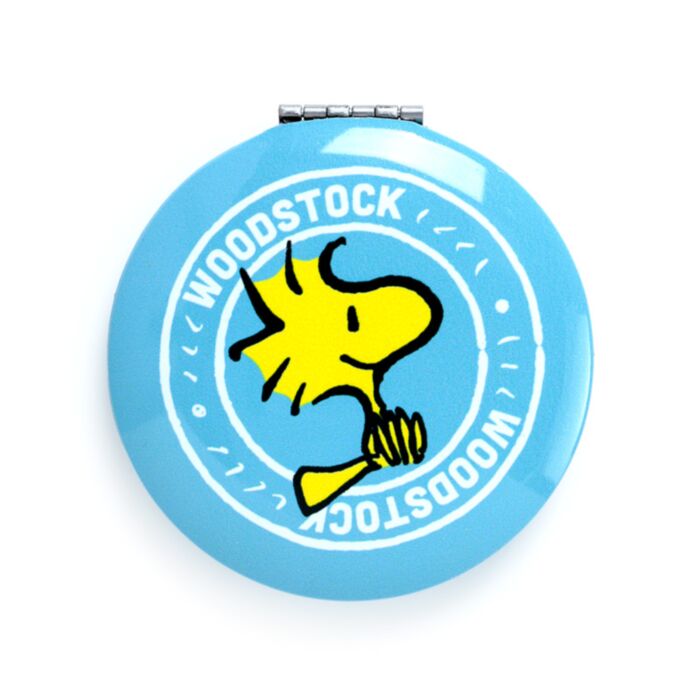 Espelho Compacto Peanuts Snoppy & Woodstock (várias opções)