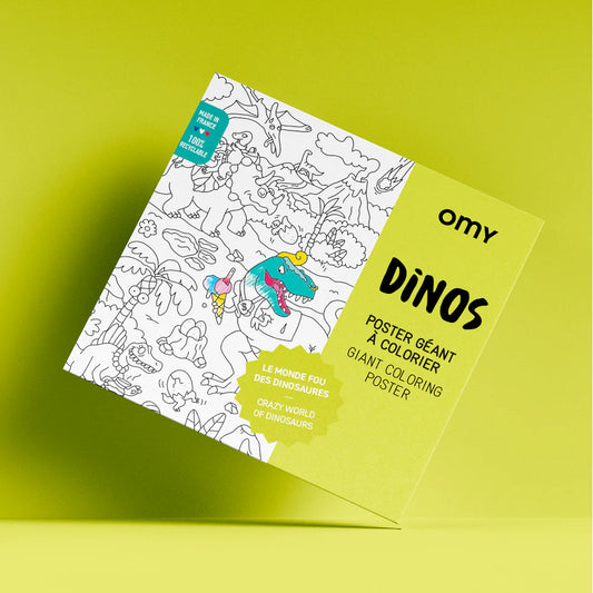 Coloring Poster - Dinos