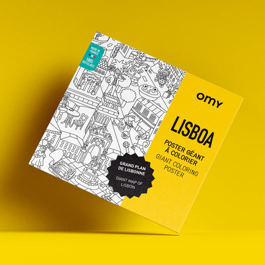 Coloring Poster - Lisbon