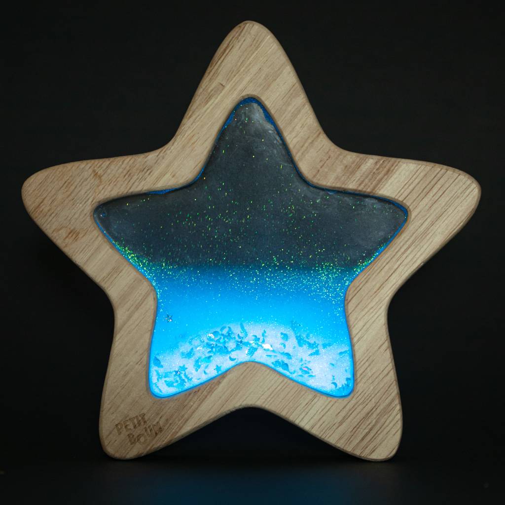 Estrela sensorial, fluorescente