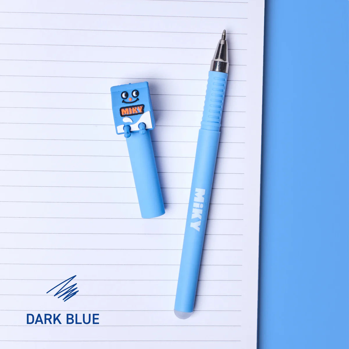 Caneta apagável Pen Buddies - Miky (tinta azul escuro)