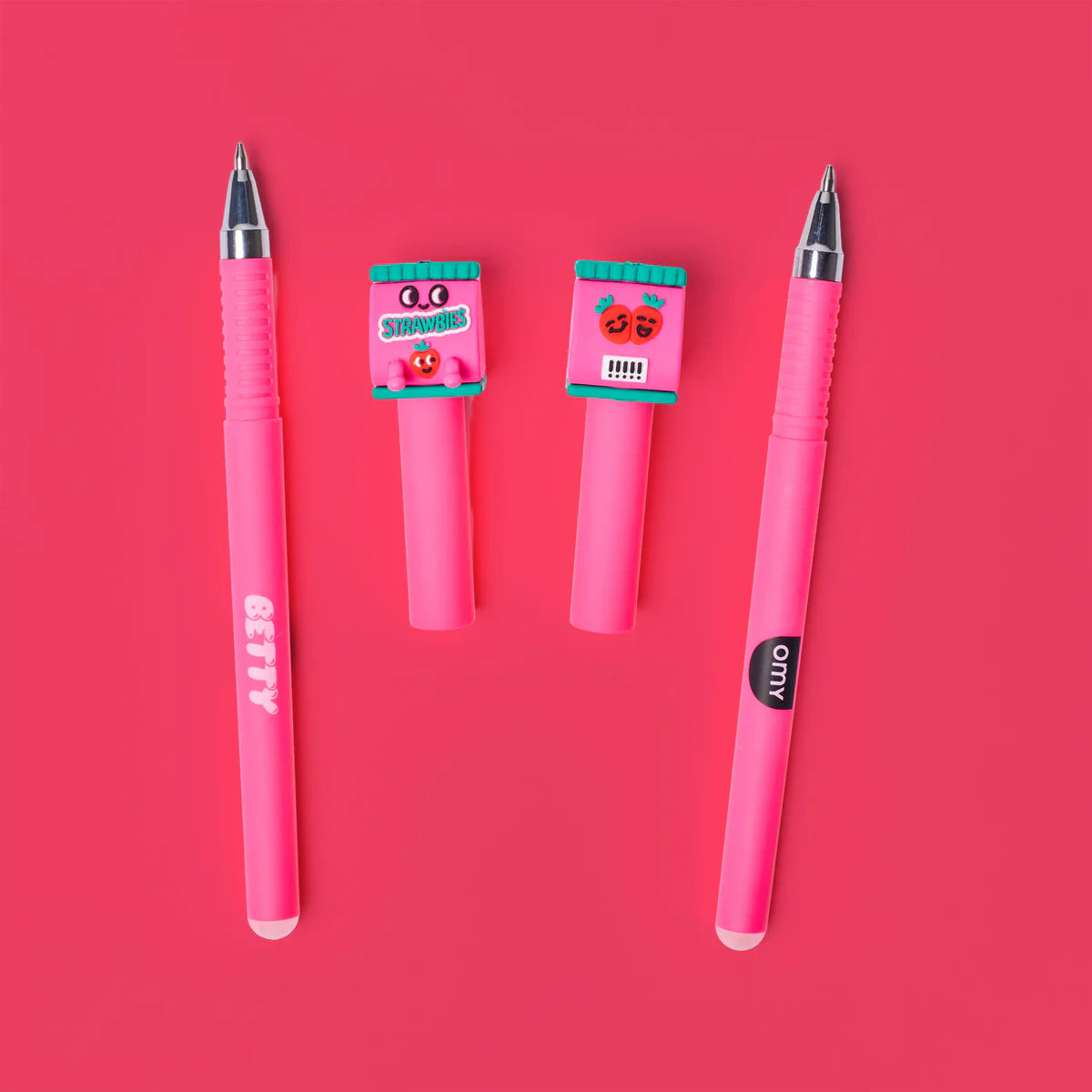 Caneta apagável Pen Buddies - Betty (tinta rosa)