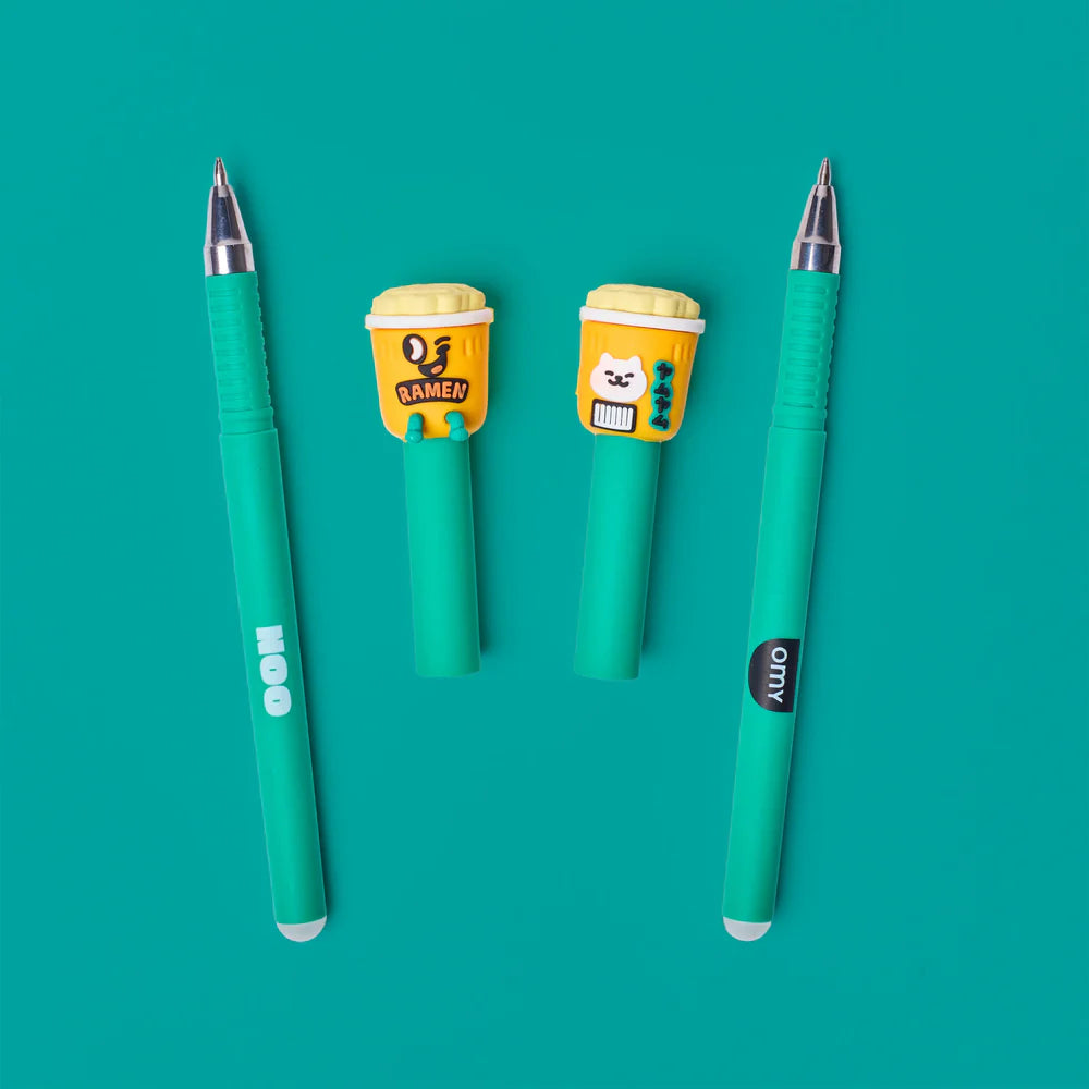 Caneta apagável Pen Buddies - Noo (tinta verde)