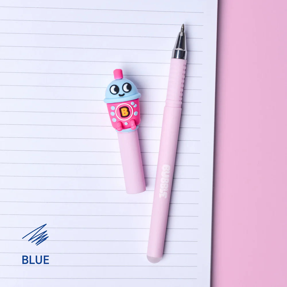 Caneta apagável Pen Buddies - Bubble (tinta azul)