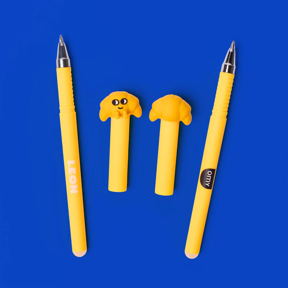 Caneta apagável Pen Buddies - Leon (tinta laranja)