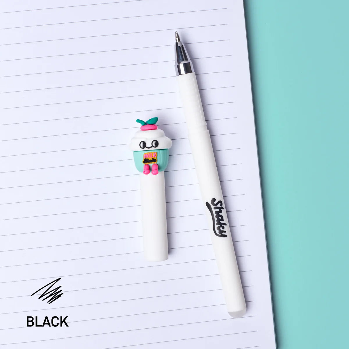 Caneta apagável Pen Buddies - Shaky (tinta preta)