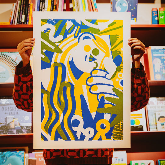 Serigrafia Tiago Galo - Metamorfose