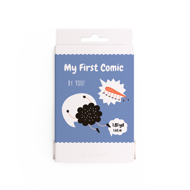 Rolo para colorir Scrollino - My first Comic