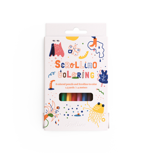 Rolo para colorir Scrollino