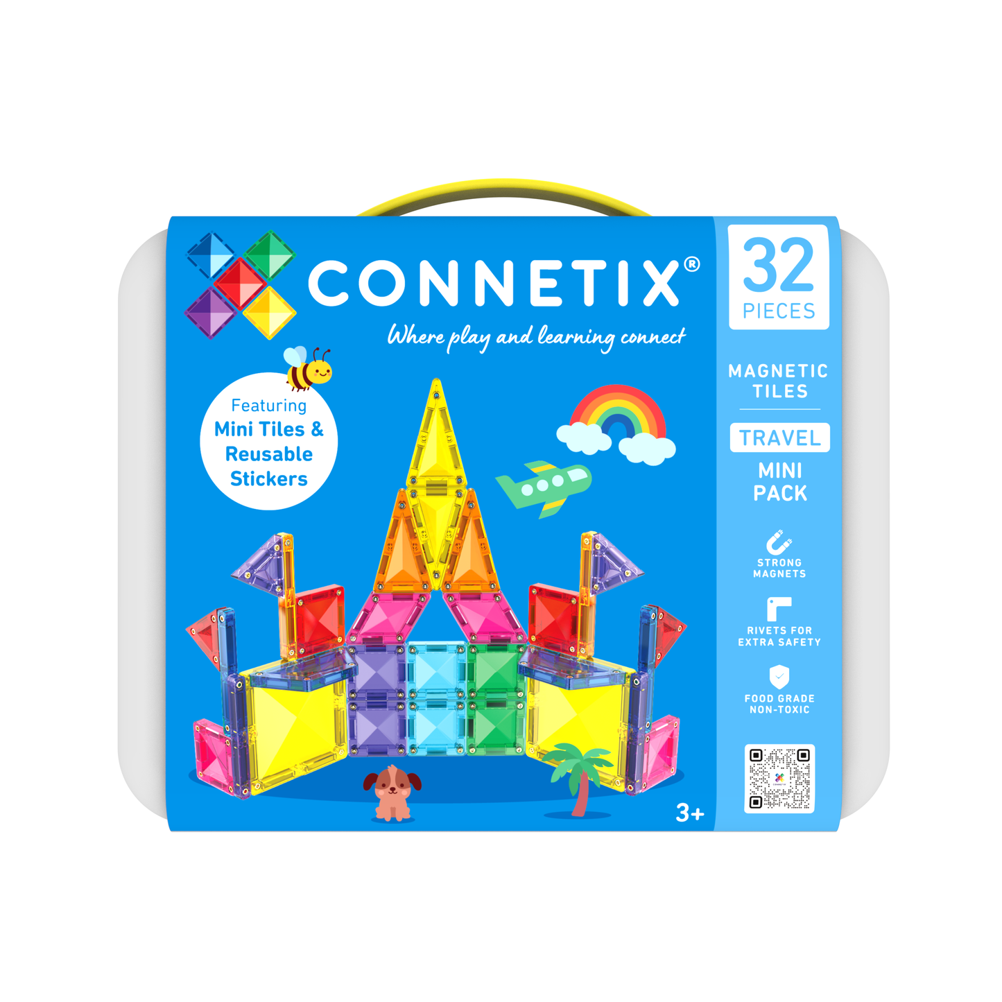 Blocos de construção magnéticos - Travel Mini Pack 32 pc