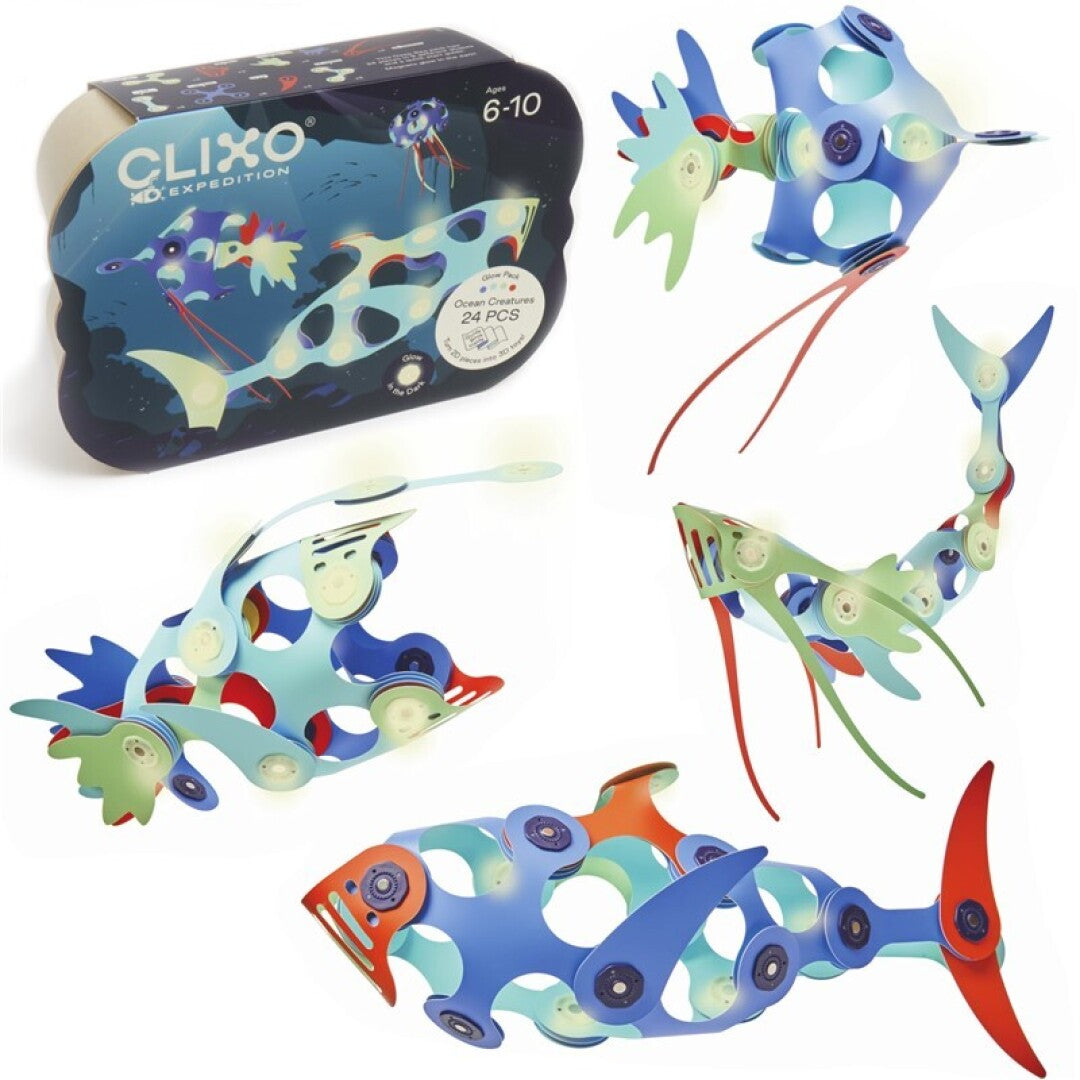 Ocean creatures pack - 24 peças