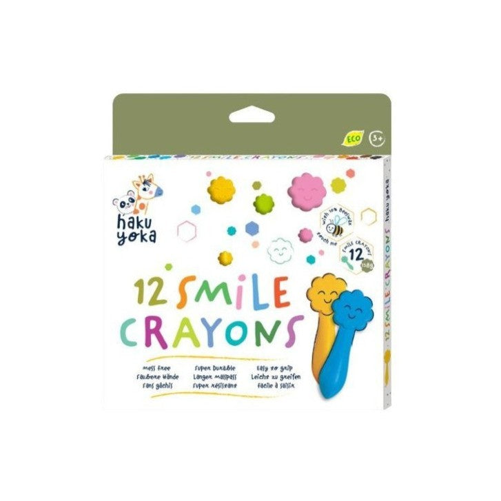 12 Lápis de cera de abelha - Smile