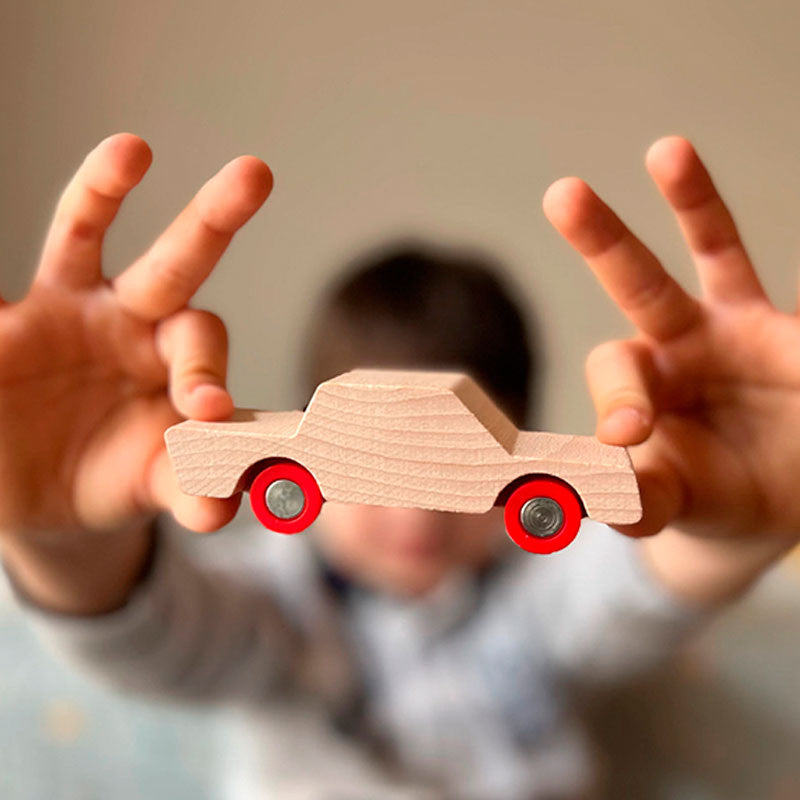 Pista de carros de borracha Drive Away - 11 peças + 1 carro