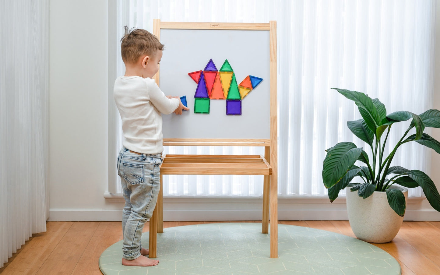 Blocos de Construção magnéticos - Rainbow Mini Pack 24 peças