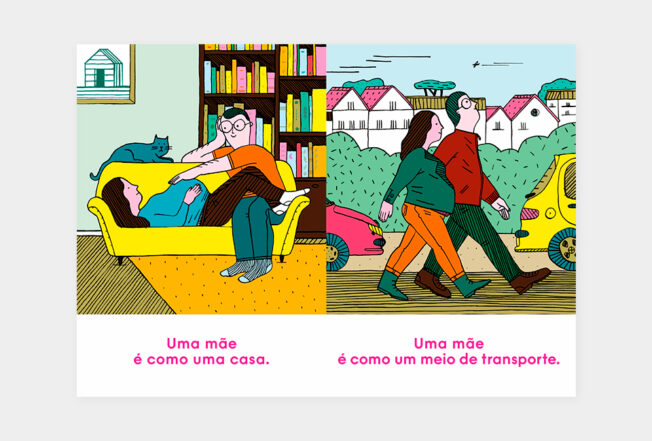 Uma mãe é como uma casa