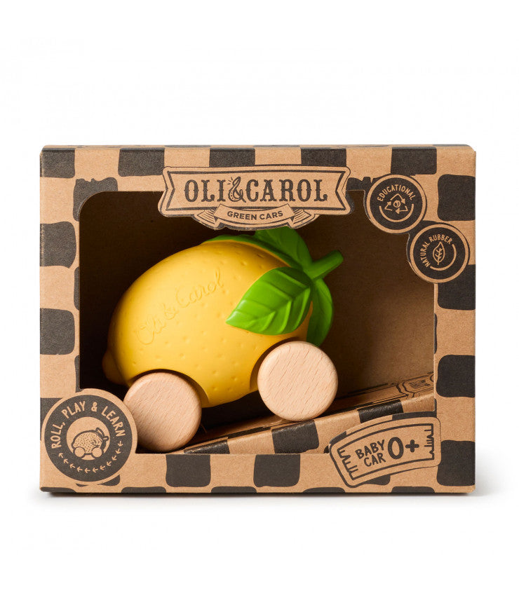 Carro e mordedor para bebés - Lou o Limão
