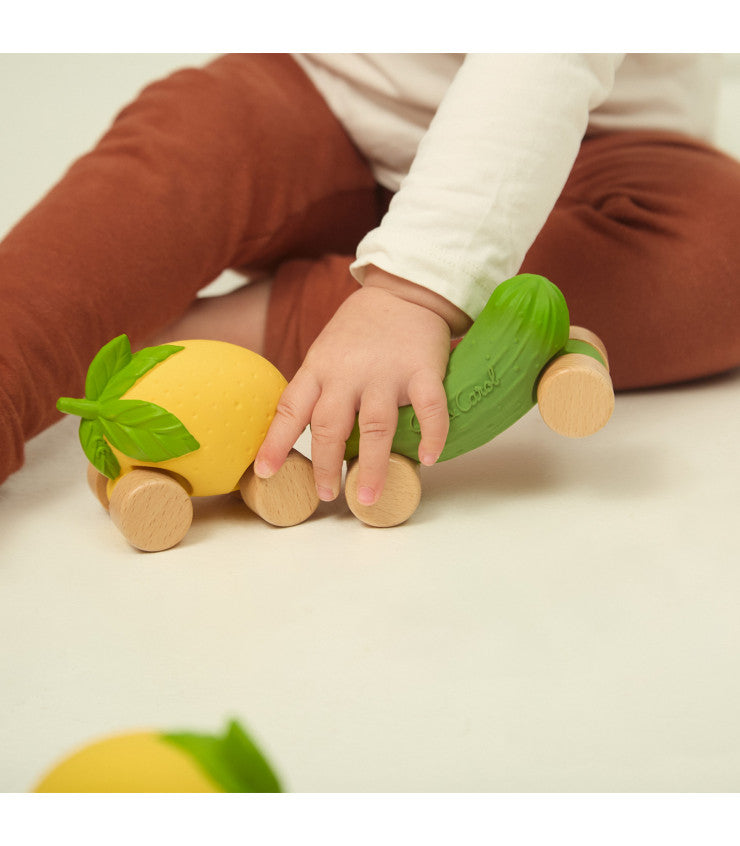 Carro e mordedor para bebés - Lou o Limão