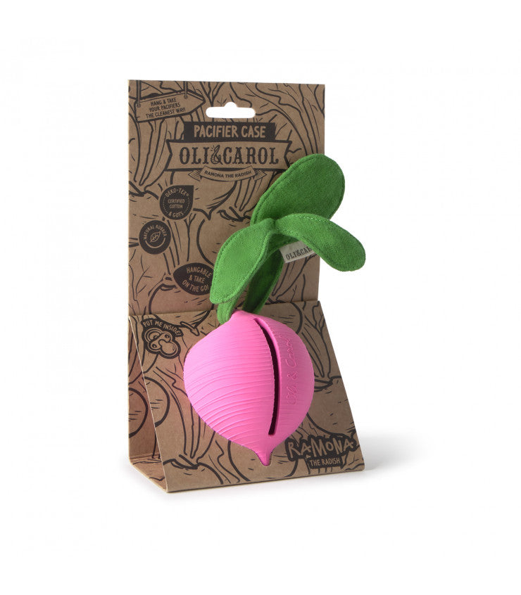 Porta-chupetas - Ramona rabanete