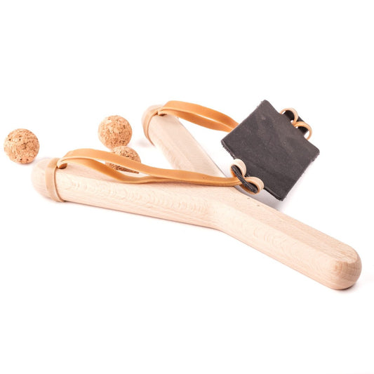 Wooden slingshot