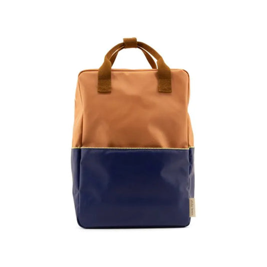 Mochila grande Rosa e Azul