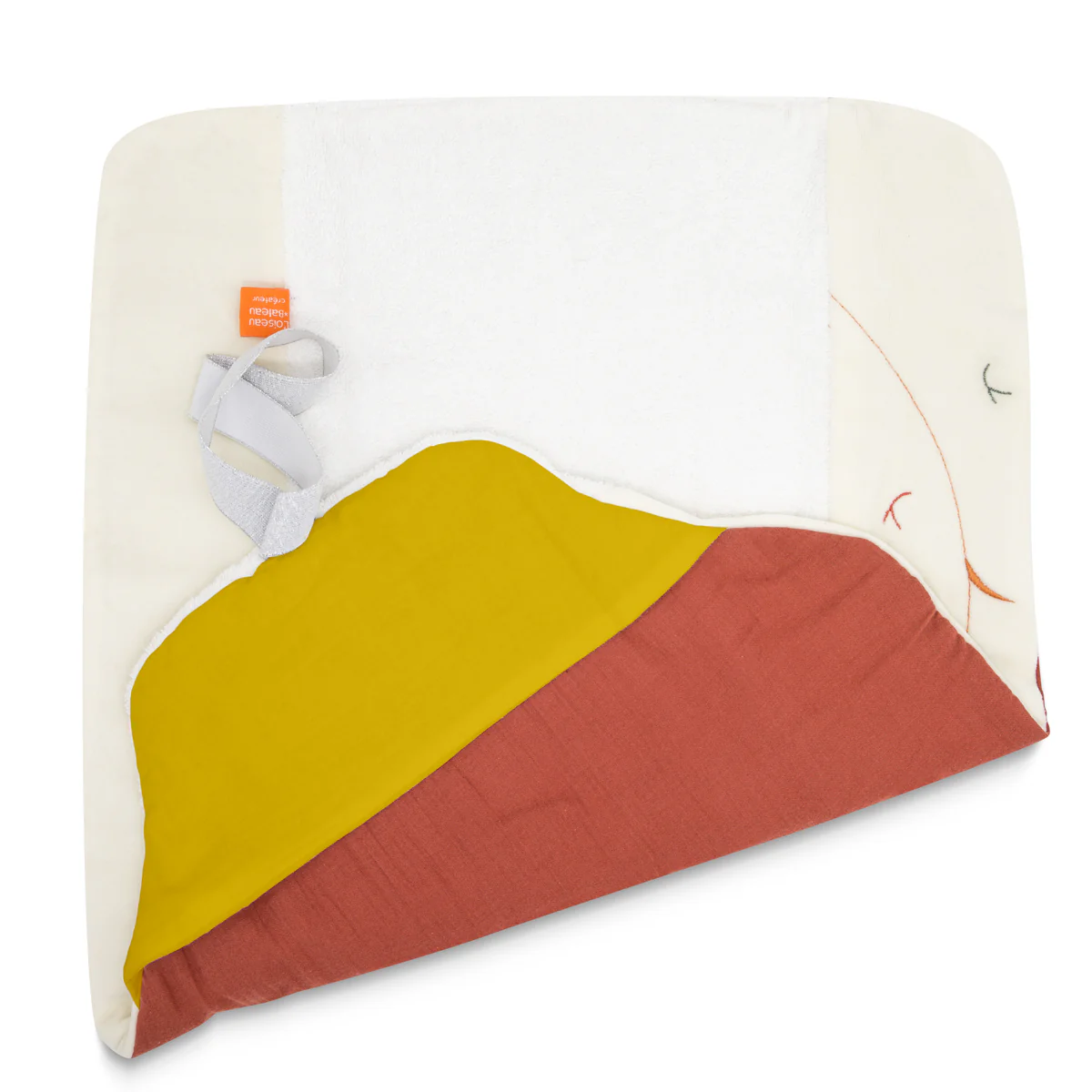 Terracotta/Ochre changing mat